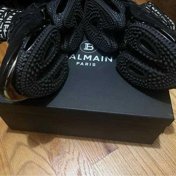 BALMAIN sneakers men size USA12 UK11 - Picture 5 of 7